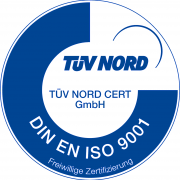 Siegel TÜV NORD DIN EN ISO 9001